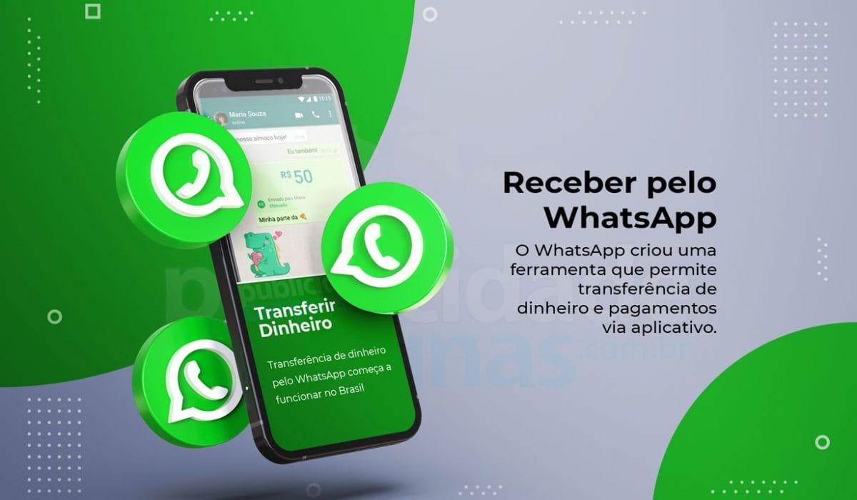 WhatsApp começa a receber transferência de dinheiro