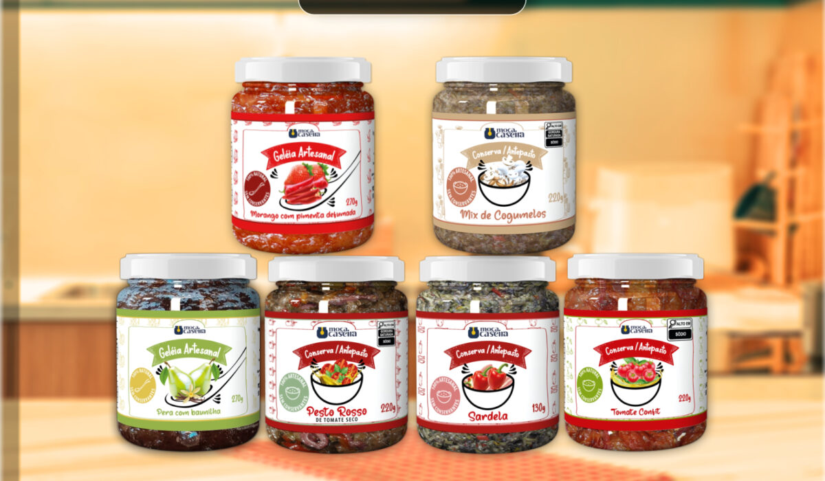 Rótulos - Moça Caseira