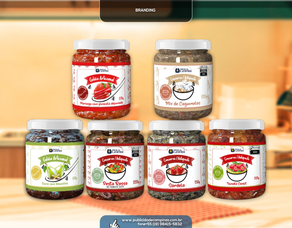 Rótulos - Moça Caseira